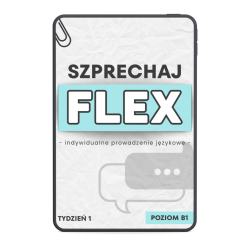 mockup Szprechaj FLEX B1